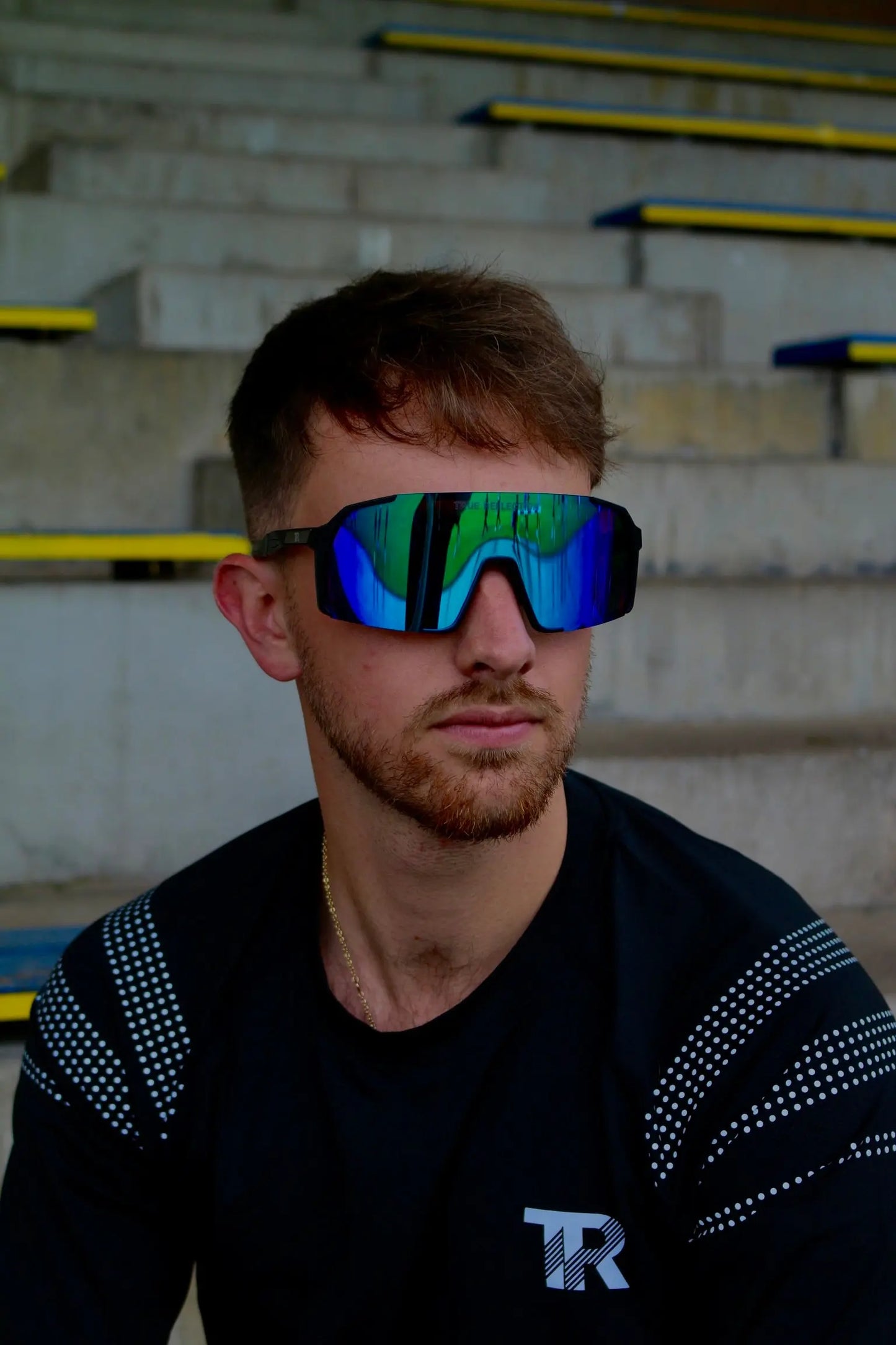 Visions. - Ice Blue True Reflection Clo. - Best Reflective Running Gear